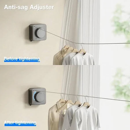 Telescopic Clothesline Clothes Drying Rope